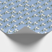 Retro Style Happy Elf Geschenkpapier (Ecke)