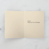 Retro-Style Heathen Holiday Card Feiertagskarte (Innenseite)