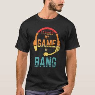 Retro Style Ich hielt mein Spiel an, um Unabhängig T-Shirt
