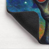 Retro Style Insectoid-Alien Mousepad (Ecke)