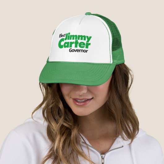 Retro-Style Jimmy Carter für Governor Trucker Hat Truckerkappe (Beispiel)