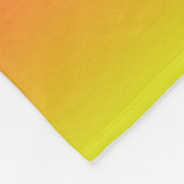 Retro Style Krawatte - Frieden und Liebe Fleecedecke (Ecke)