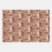 Retro Style Lady Geschenkpapier Set (Vorderseite 3)