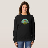 retro style motif vintage 80s 80s sweatshirt (Vorne ganz)