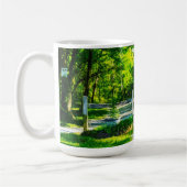 Retro Style Nature Picture-Tasse Kaffeetasse (Links)