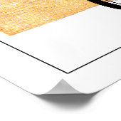 Retro Style Navagio Beach Griechenland Poster (Ecke)