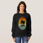 Retro Style Ostereier Grafische Osterfest Co. Sweatshirt (Vorne ganz)