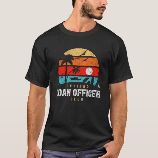 Retro Style Pension Gag Idee Darlehen zurückerlang T-Shirt (Vorderseite)