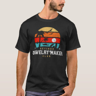 Retro Style Pension Gag Idee Ruhestätte Schmuck mü T-Shirt