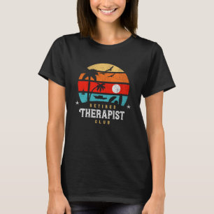Retro Style Pension Gag Idee Sanfte Therapie T-Shirt