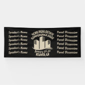 Retro-Style Real Anwesen Conference Banner (Horizontal)