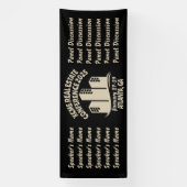 Retro-Style Real Anwesen Conference Banner (Vertikal)