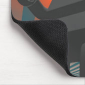 Retro Style Robot 4 Mousepad (Ecke)