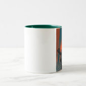 Retro Style Robot 4 Tasse (Mittel)