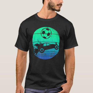 Retro Style Rocket RC Fußball Liga Funny Game T-Shirt