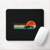 Retro Style Rocket Rc Soccer Car League Funny Game Mousepad (Mit Mouse)