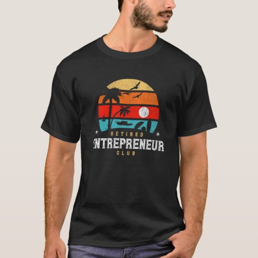 Retro Style Ruhetage Gag Idee Entdecken T-Shirt (Vorderseite)