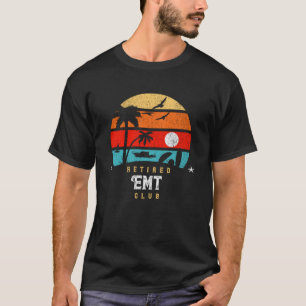 Retro Style Ruhetage Gag Idee Entschlacken EMT T-Shirt
