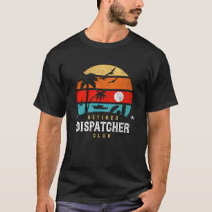Retro Style Ruhetage Gag Idee Zurückgezogener Rück T-Shirt