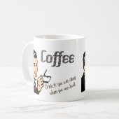 Retro Style-Tasse Kaffeetasse (Vorderseite Links)