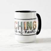 Retro Style Teacher Tasse (VorderseiteRechts)