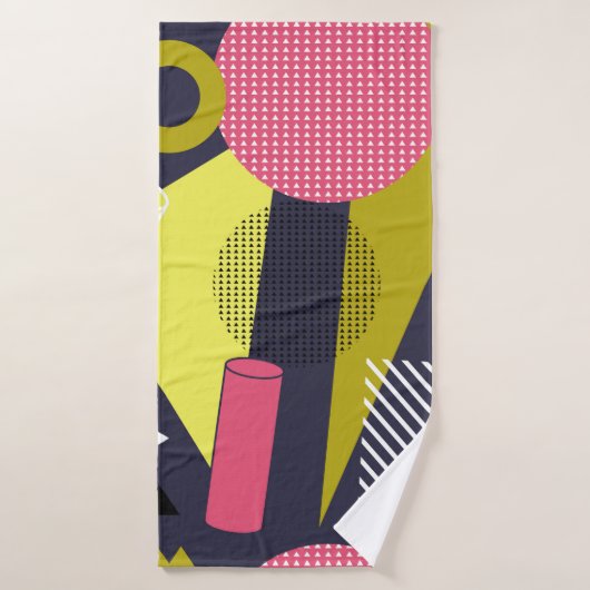 Retro style texture, pattern design. art,abstract, badehandtuch (Badehandtuch)