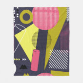 Retro style texture, pattern design. art,abstract, fleecedecke (Vorderseite)