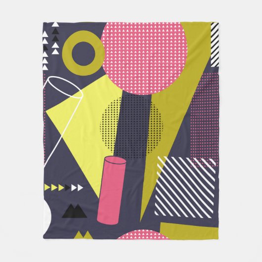 Retro style texture, pattern design. art,abstract, fleecedecke (Vorderseite)