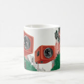 Retro-style tragbare Radiokassettenrekorder Kaffeetasse (Mittel)