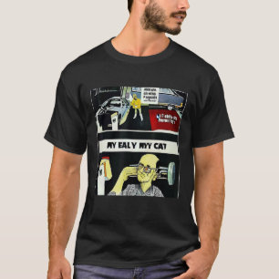Retro Style Vintage komische Auslandwagenwerbung T-Shirt