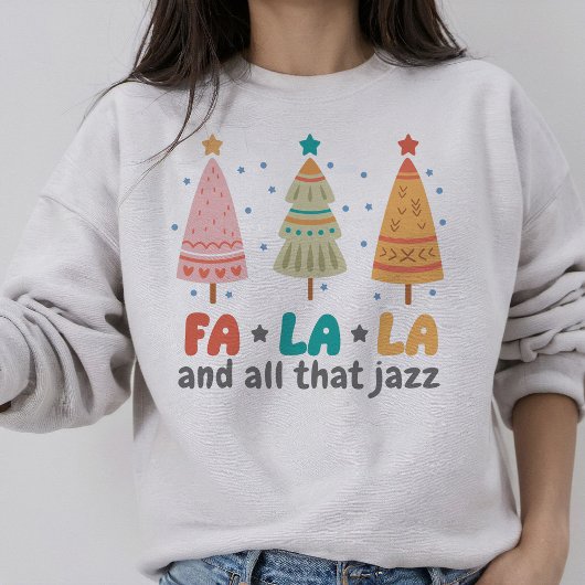 Retro Style Weihnachtsbaumen Urlaub Sweatshirt