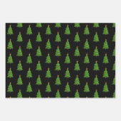 Retro Style Weihnachtsbaumwrapping Craft Papier (Vorderseite 3)