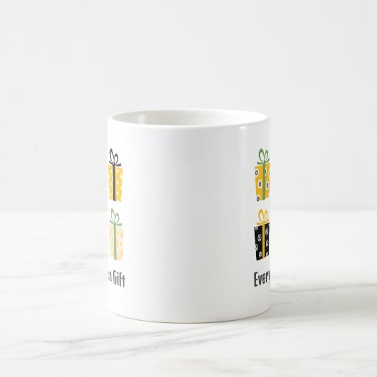 Retro Style Weihnachtsgeschenke Anpassbare Weihnac Kaffeetasse (Mittel)