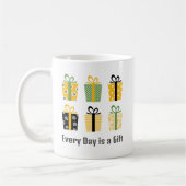 Retro Style Weihnachtsgeschenke Anpassbare Weihnac Kaffeetasse (Links)