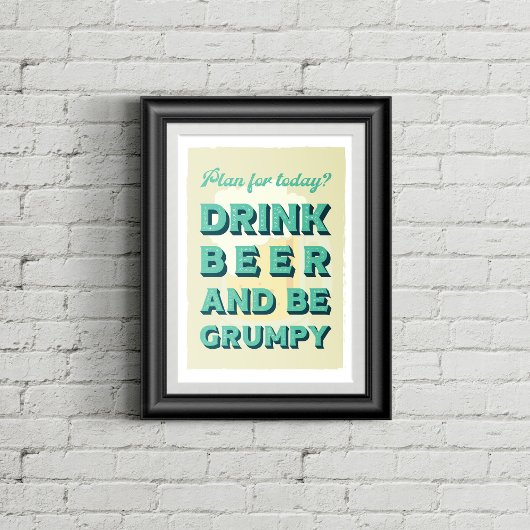 Retro-stylierte Typografie. Ideal für menschliche  Poster