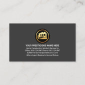 Retro Stylish Handyman Tools Placard Visitenkarte (Rückseite)