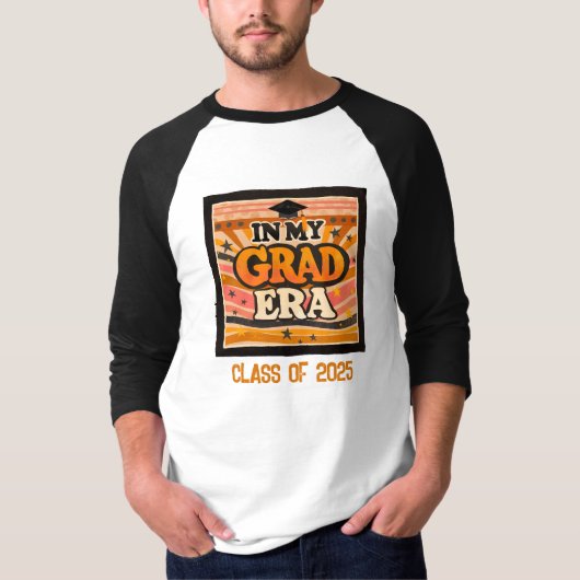 Retro Stylish modern in meinem Grad-Ära-Abschluss T-Shirt (Vorderseite)