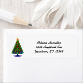 Retro Stylized Christmas Tree (Insitu)