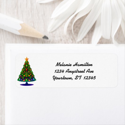 Retro Stylized Christmas Tree (Insitu)