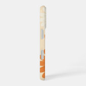 Retro Stylized Daisy Arrangement iPhone 16 Hülle (Rechte Seite)