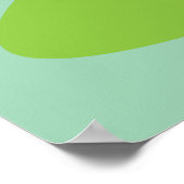 Retro Suburban House Poster (Ecke)