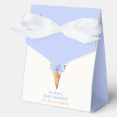 Retro Summer Bow Star Ice Cream Baby Dusche Geschenkschachtel (Vorderseite)