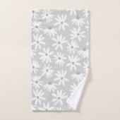 Retro Summer Daisies Muster Klein #6 #pattern Badhandtuch Set (Handtuch)