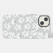 Retro Summer Daisies Muster Klein #6 #pattern iPhone Hülle (Rückseite (Horizontal))