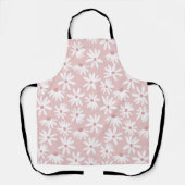 Retro Summer Daisies Muster Kleines #4 #pattern Schürze (Vorderseite)