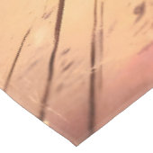 Retro Summer Funny Roller Duck Tischdecke (Schrägansicht)