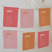 Retro Summer Hanging Seekartenkarte