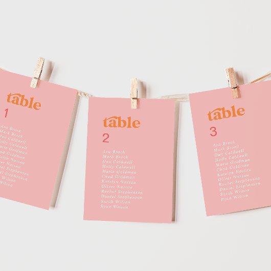 Retro Summer Hanging Seekartenkarte