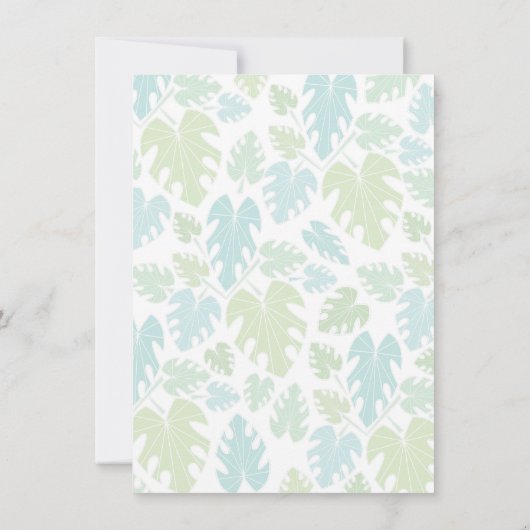 Retro Summer Party Einladung (Rückseite)