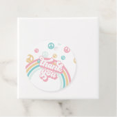 Retro Summer Rainbow Vielen Dank Geschenkanhänger (Beispiel)